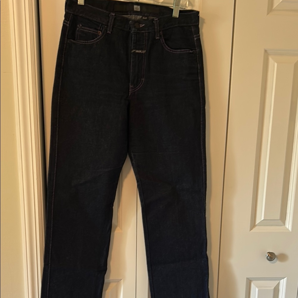 Marithe Francois Girbaud Black Straight Jeans